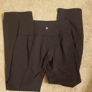 Lululemon boot cut size 10 black